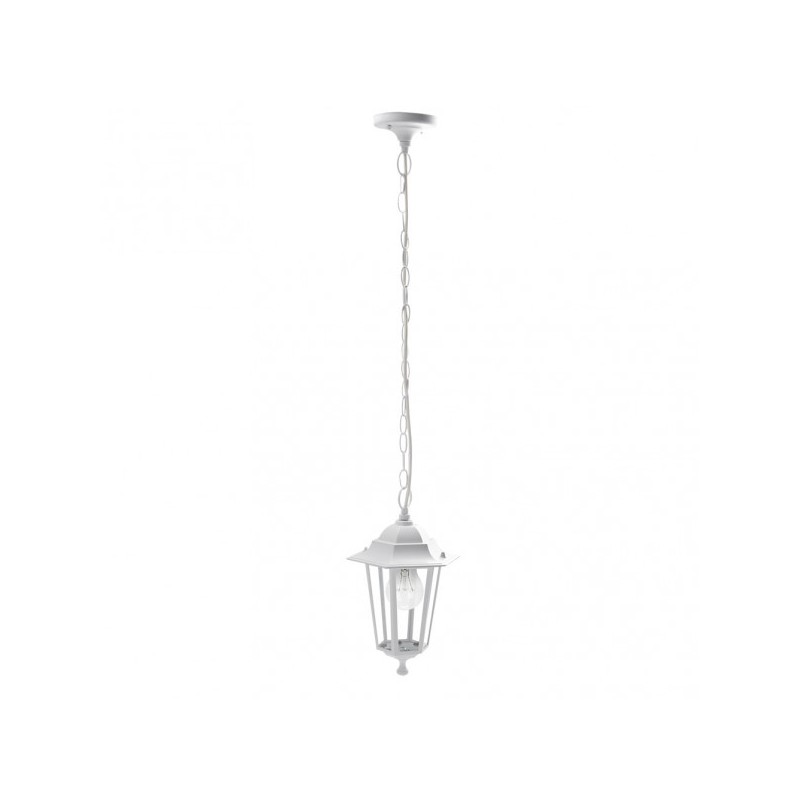Colgante Exterior Aluminio Auriga 1xe27 Blanco  Regx17x17 Cm  Ip44 - Exterior - 1