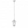 Colgante Exterior Aluminio Auriga 1xe27 Blanco  Regx17x17 Cm  Ip44 - Exterior - 1