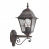 Aplique Exterior Aluminio Bootes 1xe27 Marron Ip44 44x27x18 Cm - Exterior - 1