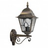 Aplique Exterior Aluminio Bootes1xe27 Neg/oro Ip44 44x27x18 Cm - Exterior - 1