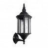 Aplique Exterior Aluminio Pollux 1xe27 Negro Ip44   50x18x20 Cm Ip44 - Exterior - 1