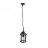 Colgante Exterior Aluminio Pollux 1xe27 Negro Ip44 Regx17,5x17,5 Cm - Exterior - 1