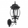 Aplique Exterior Aluminio Caelum 1xe27 Negro Ip44 54x19x28 Cm - Exterior - 1