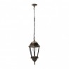 Colgante Ext.aluminio Regulus 1xe27 Neg/oro Ip44  Regx23x23 Cm - Exterior - 1