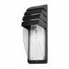 Aplique Exterior Aluminio Elnath 1xe27 Negro Ip44  35x12x12 Cm - Exterior - 1
