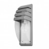Aplique Exterior Aluminio Elnath 1xe27 Gris Ip44  35x12x12 Cm - Exterior - 1