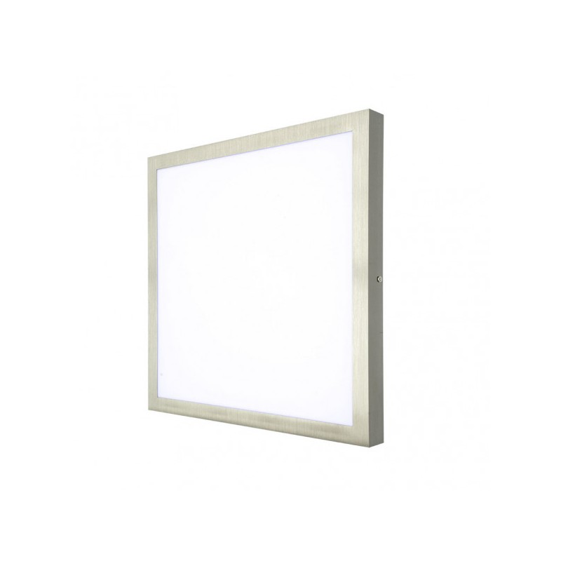 Plafon 48w 6500k  3,5x50x50 Cm Plano Niquel 4080lm - Plafones - 1