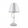 Sobremesa Clematis 1xe14 Blanco/oro 48x25x25 Cm - Sobremesa - 1