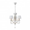 Lampara Crasas 3xe14 Blanco/oro Regx49x49 Cm - Lámparas - 1