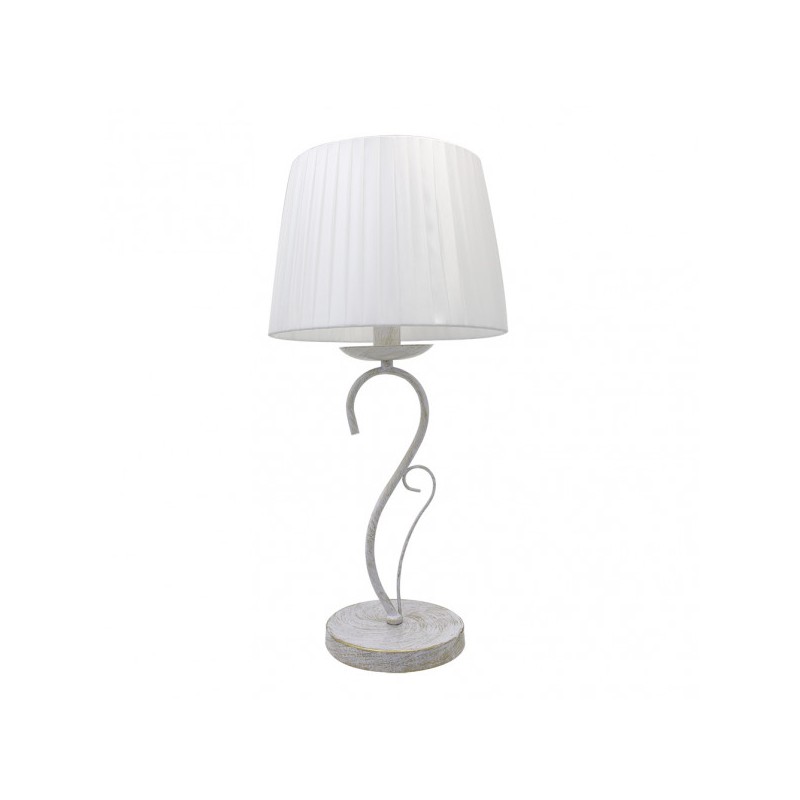 Sobremesa Amsterdam 1xe14 Blanco/oro 50x25x25 Cm - Table Lamps - 1