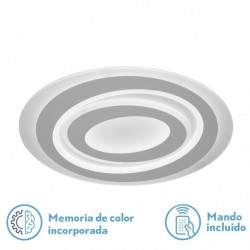 Plafon Singapur 130w 3000-4000-6500k Blanco 9750 M 5x52x40 Cm Regulable,memoria Y C.remoto - Ceiling Lights - 1