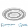 Plafon Singapur 130w 3000-4000-6500k Blanco 9750 M 5x52x40 Cm Regulable,memoria Y C.remoto - Ceiling Lights - 1