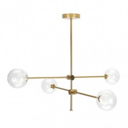 Lampara Jerusalen 4xg9 Bronce 63x82x82 Cm - Lámparas - 1