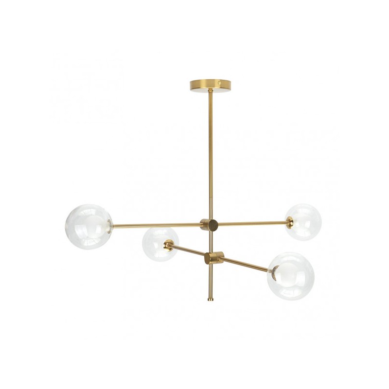 Lampara Jerusalen 4xg9 Bronce 63x82x82 Cm - Lámparas - 1