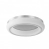 Plafon Paris 1l 48w 3000-4000-6500k Blanco/plata 4080 Lm Regulable Y C/memoria 12x55d - Ceiling Lights - 1