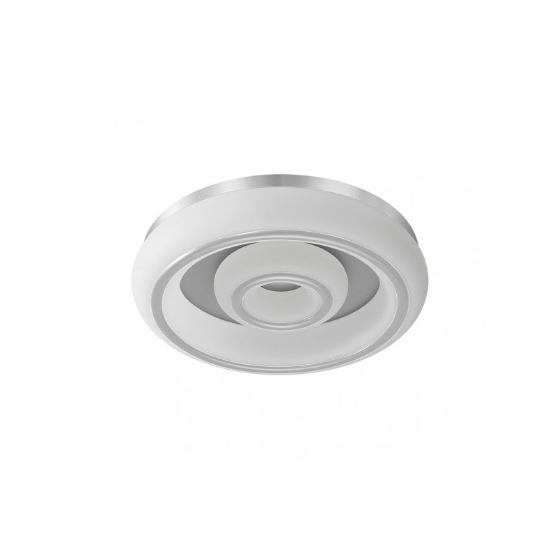 Plafon Paris 2l 66w 3000-4000-6500k Blanco/plata 5610 Lm Regulable Y Con Memoria 12x55d - Plafones - 1