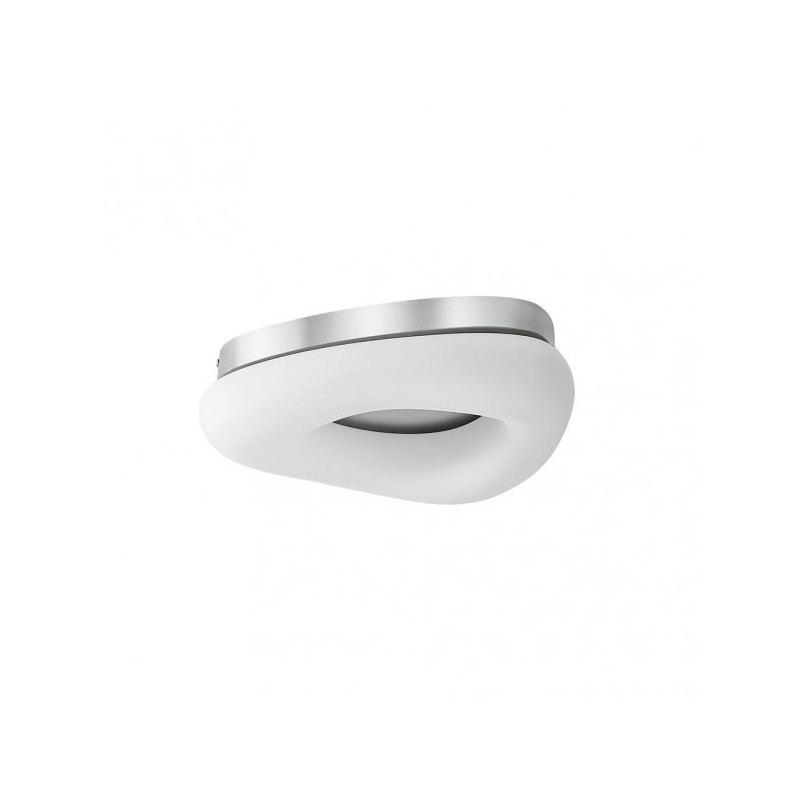 Plafon Paris Pq 18w 3000-4000-6500k Blanco/plata 1530 Lm Regulable Y Memoria 9x34x27 Cm - Plafones - 1