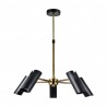 Lampara Marrakech 5xgu10 Negro/cuero Regx58x58 Cm Orientable - Lamps - 1