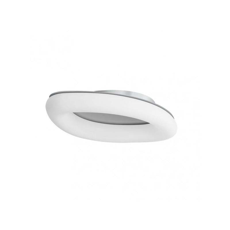 Plafon Paris 60w 3000-4000-6500k Blanco/plata 5100 Lm Regulable Y Memoria 12x73x47 Cm - Plafones - 1