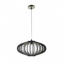Colgante Sapelli 1xe27 Madera Cafe Regx45x45 Cm - Colgantes - 1