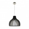 Colgante Caoba 1xe27 Madera Cafe Regx35x35 Cm - Pendants - 1