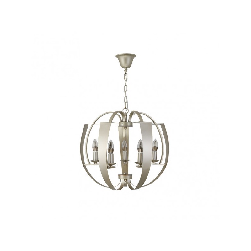 Colgante Capuchina 5xe14 Champagne Regx53x53 Cm - Colgantes - 1