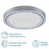 Plafon 72w Asher Plata 3000-4000-6500k 5616lm  6x50x50cm Remoto+reg.int+memoria - Plafones - 1