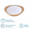 Plafon 48w Daire Oro 3000-4000-6500k 3744lm  7,5x45x45cm Remoto+reg.int+memoria - Plafones - 1
