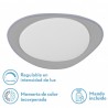 Plafon 72w Daire Gris 3000-4000-6500k 5616lm  7x55x55cm Remoto+reg.int+memoria - Plafones - 1