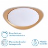 Plafon 72w Daire Oro 3000-4000-6500k 5616lm  7x55x55cm Remoto+reg.int+memoria - Plafones - 1