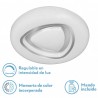 Plafon 72w Mosi 3000-4000-6500k 5616lm Blanc/plata 8x48x48 Cm Remoto,reg.intensidad,memoria,Estrellado - Plafones - 1