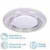 Plafon 72w Rune 3000-4000-6500k 5616lm Blanc/cromo 7,5x48x48 Cm Remoto,reg.int.memoria.estrella - Ceiling Lights - 1