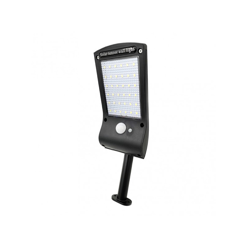 Aplique Solar  6500k Kira Negro 400 - Exterior - 1