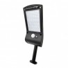 Aplique Solar  6500k Kira Negro 400 - Exterior - 1
