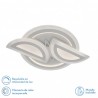 Plafon 144w 3000k, 4000k, 6500k Blanco Alhena 5x68x48 cm 19440 Lm Regulable, Memoria y C. Remoto - Ceiling Lights - 1