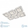 Plafon 208w 3000k, 4000k, 6500k Blanco - Plafones - 1
