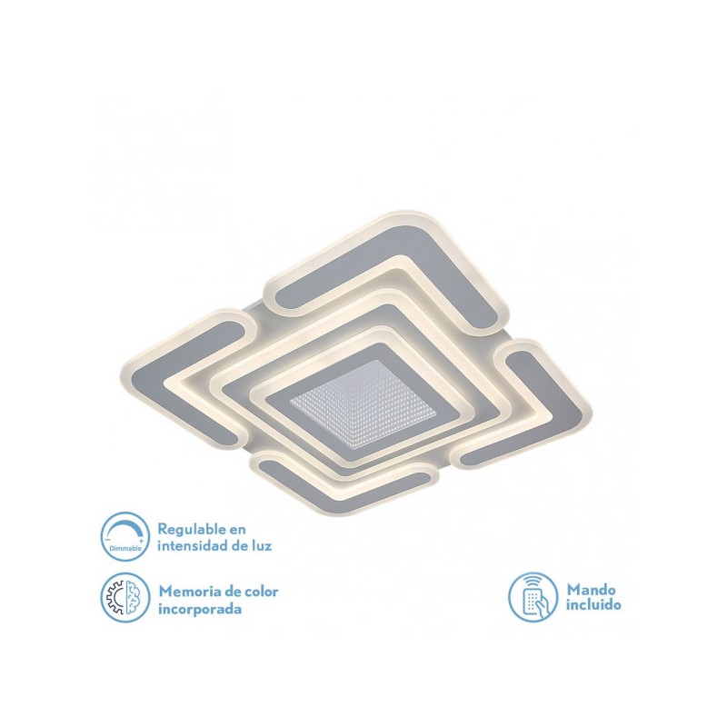 Plafon 136w 3000k, 4000k, 6500k Cordelia - Plafones - 1