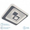 Plafon 100w 3000-4000-6500k Blanco/Gris - Plafones - 1