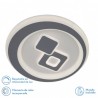 Plafon 94w 3000-4000-6500k  Enif Red. Blanco/gris - Plafones - 1