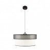 Colgante Felix Negro/blanco 1xe27 Regx50x50 Cm - Pendants - 1