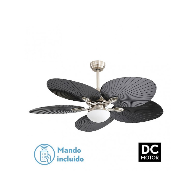 Ventilador  Dc Chaw 24w 2950lm Niquel/negro - Ventiladores - 1