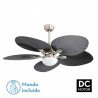 Ventilador  Dc Chaw 24w 2950lm Niquel/negro - Ventiladores - 1