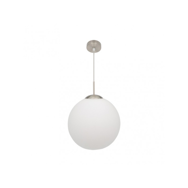 Colgante Astro 1xe27 Blanco/niquel Regx35x35 Cm - Pendants - 1