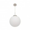 Colgante Astro 1xe27 Blanco/niquel Regx35x35 Cm - Pendants - 1
