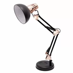 Flexo Antigona Articulable 1xe27 Blanco/cobre 34-67x15x15 - Table Lamps - 2