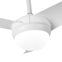Ventilador 2xe27 Dc Kusi Blanco - Ventiladores - 1