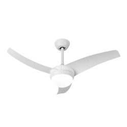 Ventilador 2xe27 Dc Kusi Blanco - Ventiladores - 3