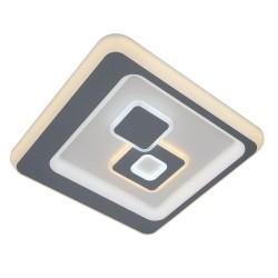 Plafon 100w 3000-4000-6500k Blanco/Gris - Plafones - 3