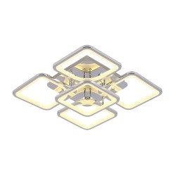 Plafon 129w 3000-4000-6500k Cromo - Plafones - 2