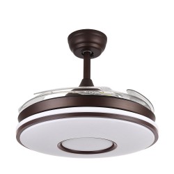 Ventilador Dc Dani 72w 6117lm Marron - Ventiladores - 2